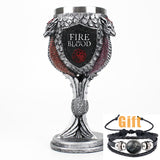 Game of Thrones Mug Goblet Stainless Steel Resin 3D Beer Tankard Coffee Cup Wine Glass Mugs 600ml 400ml 200ml BEST GOT Fan Gift