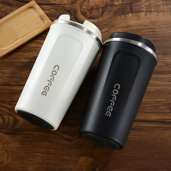380ml/510ml Stainless Steel Coffee Thermos Mug Portable Car Vacuum Flasks Travel Thermo Cup Water Bottle Thermocup